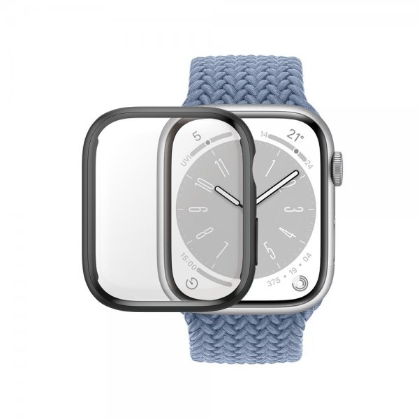 PanzerGlass Apple Watch 41mm Suojakuori ja Näytönsuoja Full Body Protector Musta
