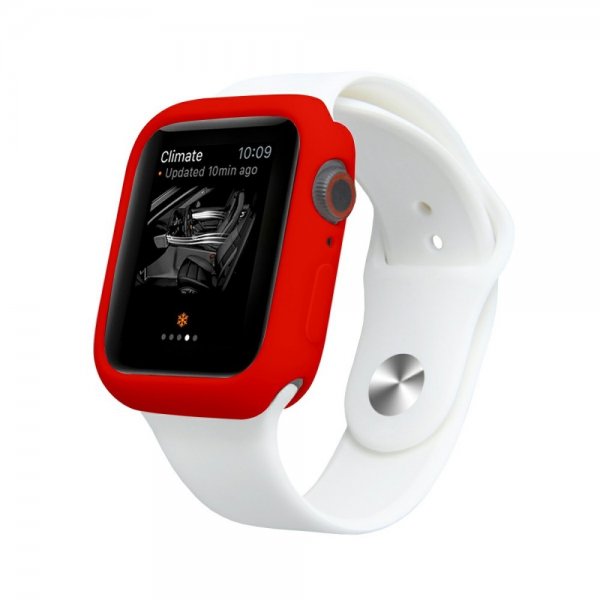 Apple Watch 41mm Suojakuori TPU Punainen