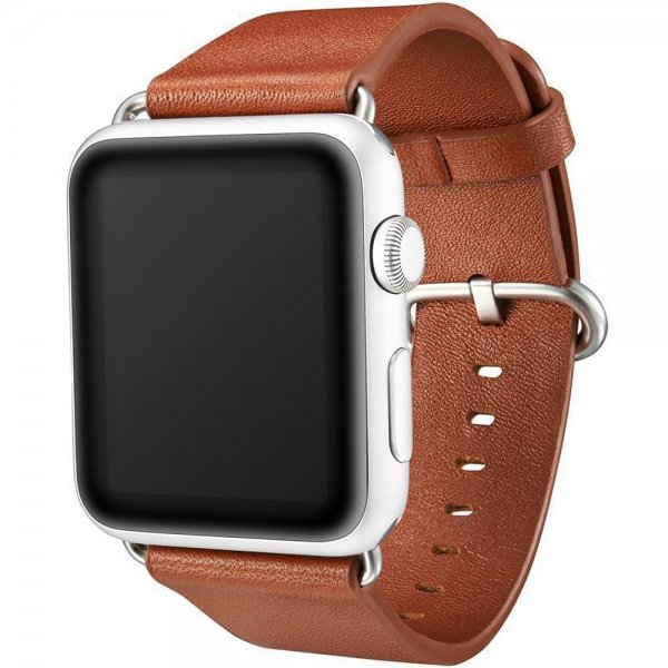 KAVAJ Apple Watch 44/45/46mm/Apple Watch Ultra -ranneke Barcelona, ruskea