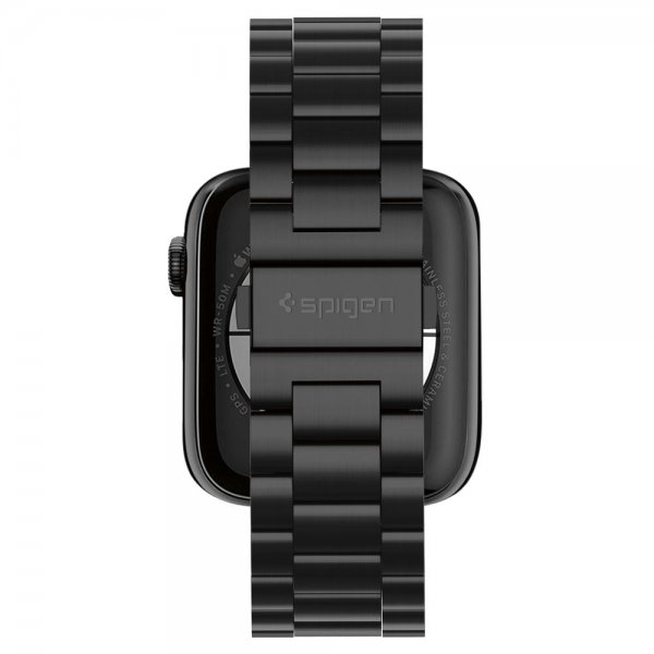 Spigen Apple Watch 42/44/45mm/Apple Watch Ultra -ranneke Modern Fit, musta
