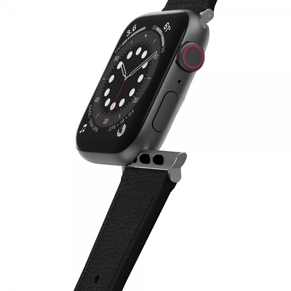 Otterbox Apple Watch 44/45/46mm ranneke Symmetry Cactus Leather Noir Ash
