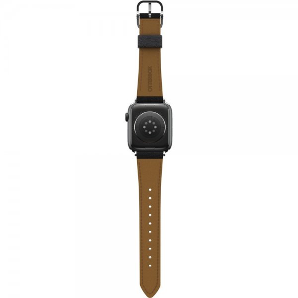 Otterbox Apple Watch 44/45/46mm ranneke Symmetry Cactus Leather Noir Ash
