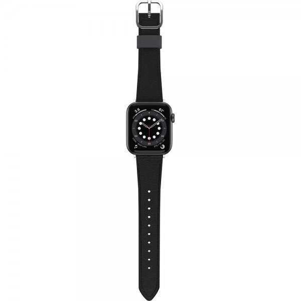 Otterbox Apple Watch 44/45/46mm ranneke Symmetry Cactus Leather Noir Ash