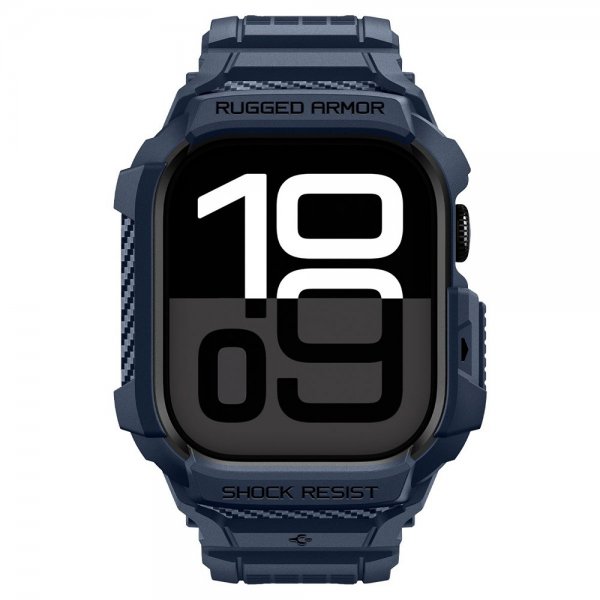 Spigen Apple Watch 42mm (Series 10/11) ranneke Rugged Armor Pro 2 Navy Blue