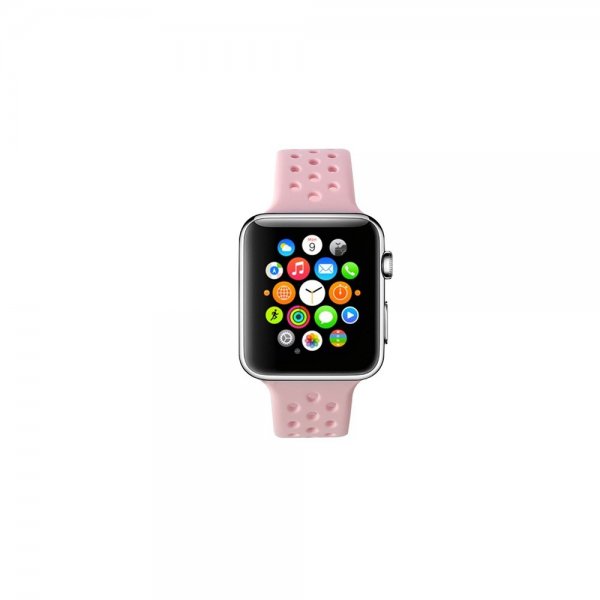 Celly Apple Watch 44/45/46mm ranneke, pinkki