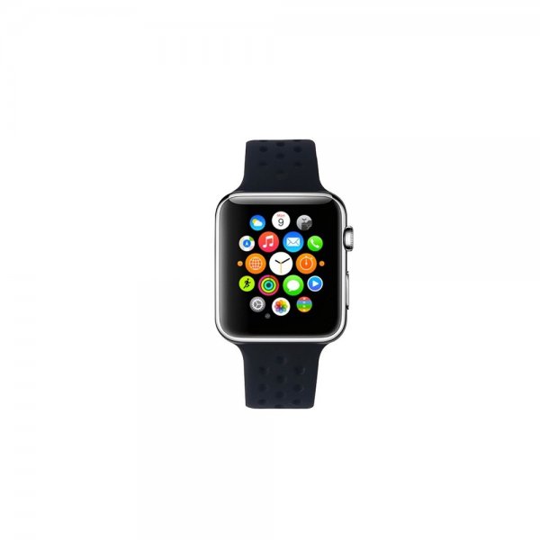 Celly Apple Watch 44/45/46mm ranneke, musta