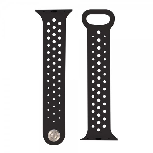 Celly Apple Watch 44/45/46mm ranneke, musta