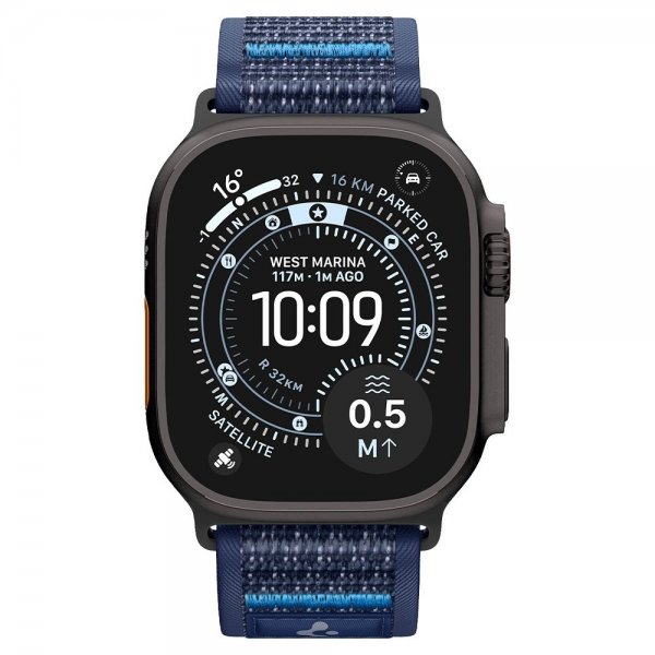 Spigen Apple Watch 44/45/46mm/Ultra 49mm ranneke Athlex Air 2 Active Navy