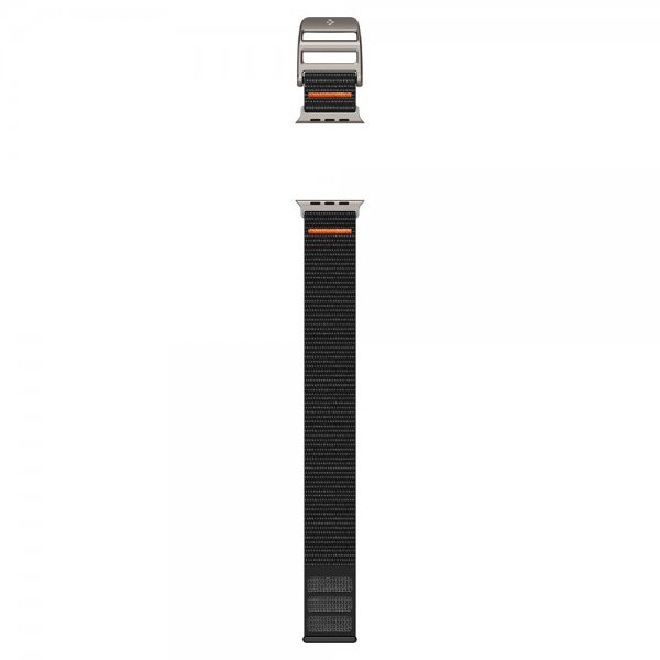 Spigen Apple Watch 44/45/46mm/Ultra 49mm ranneke DuraPro Flex Musta