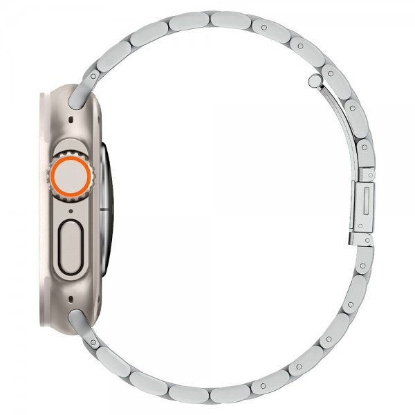 Spigen Apple Watch 44/45/46mm/Ultra 49mm ranneke Modern Fit 316L Silver