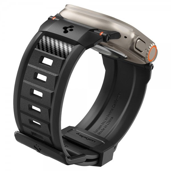 Spigen Apple Watch 44/45/46mm/Ultra 49mm ranneke Rugged Ultra Matte Black