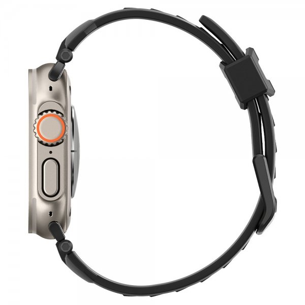 Spigen Apple Watch 44/45/46mm/Ultra 49mm ranneke Rugged Ultra Matte Black