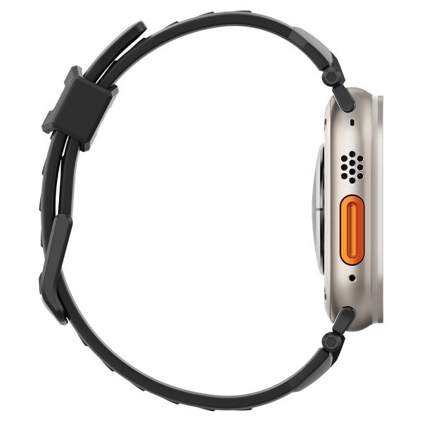 Spigen Apple Watch 44/45/46mm/Ultra 49mm ranneke Rugged Ultra Matte Black
