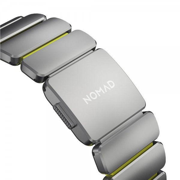 Nomad Apple Watch 44/45/46mm/Ultra 49mm ranneke Stratos Band Natural Volt