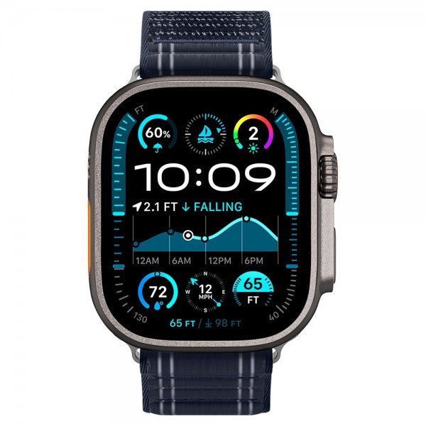 Spigen Apple Watch 44/45/46mm/Ultra 49mm ranneke WBF0 Navy