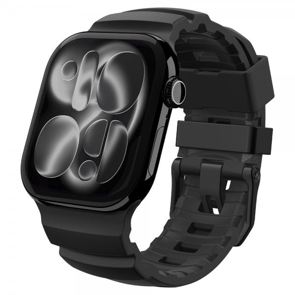 Spigen Apple Watch 44/45/46mm/Ultra 49mm ranneke WBS2, musta