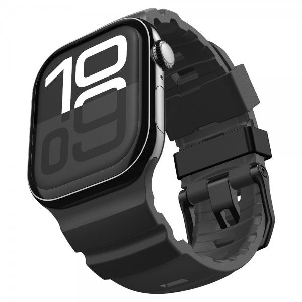 Spigen Apple Watch 44/45/46mm/Ultra 49mm ranneke WBS2, musta