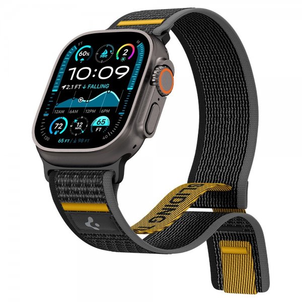 Spigen Apple Watch 44/45/46mm/Ultra 49mm ranneke Athlex Air Active Black