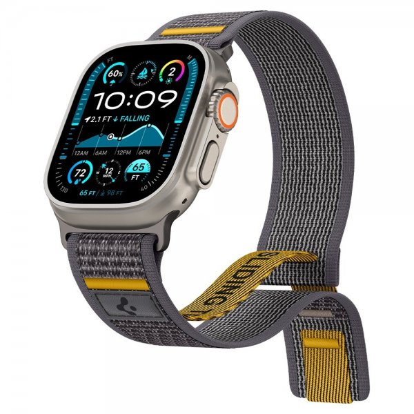 Spigen Apple Watch 44/45/46mm/Ultra 49mm ranneke Athlex Air Active Gray
