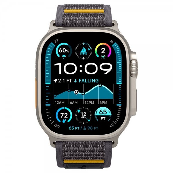 Spigen Apple Watch 44/45/46mm/Ultra 49mm ranneke Athlex Air Active Gray