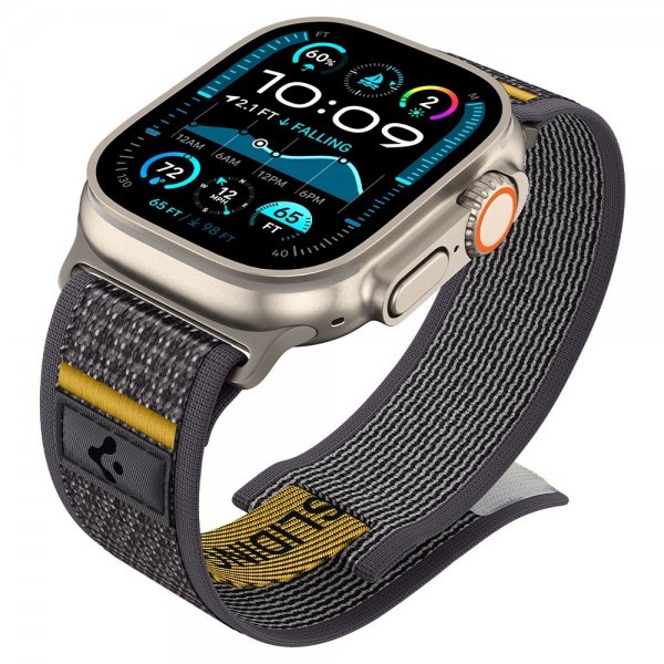 Spigen Apple Watch 44/45/46mm/Ultra 49mm ranneke Athlex Air Active Gray