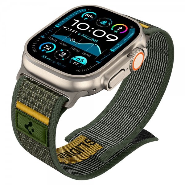 Spigen Apple Watch 44/45/46mm/Ultra 49mm ranneke Athlex Air Active Green