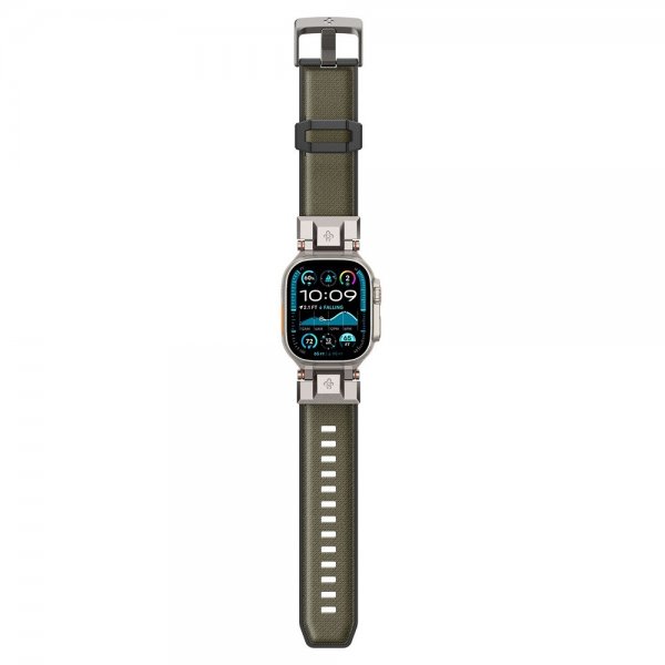 Spigen Apple Watch 44/45/46mm/Ultra 49mm ranneke DuraPro Armor Military Green