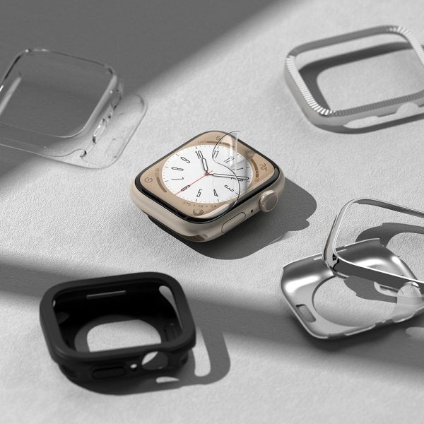 Ringke Apple Watch 44/45 mm näytönsuoja Dual Easy Film 3-pakkaus