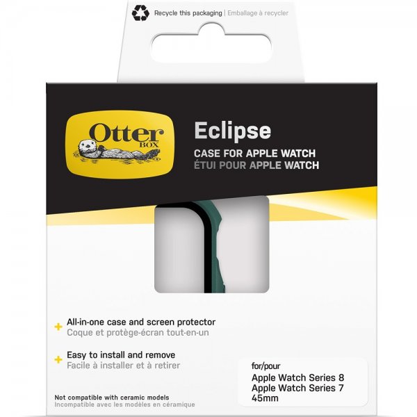 Otterbox Apple Watch 45mm Kuori näytönsuojalla Eclipse Get Your Greens