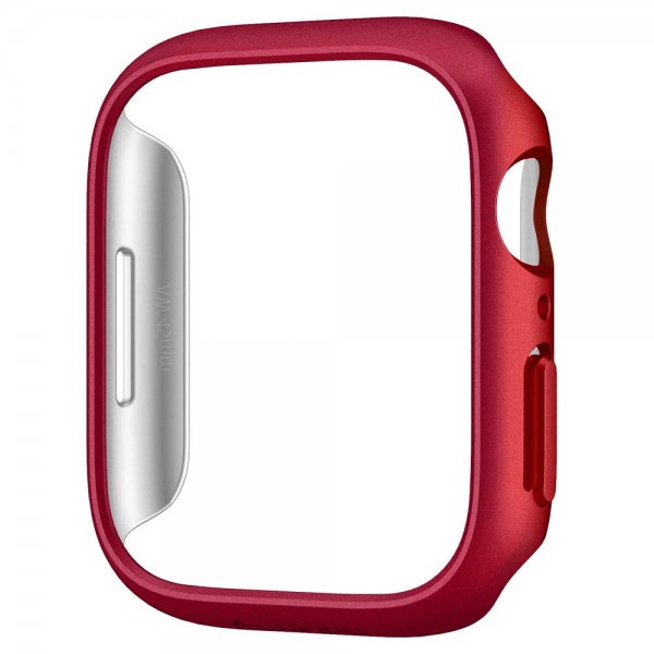 Spigen Apple Watch 45mm Thin Fit Metallic Red -suojakuori