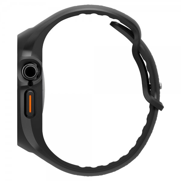 Spigen Apple Watch 46 mm (Series 10/11) kuori ja ranneke Liquid Air Pro Matte Black