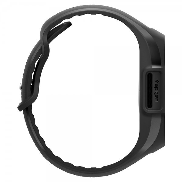 Spigen Apple Watch 46 mm (Series 10/11) kuori ja ranneke Liquid Air Pro Matte Black
