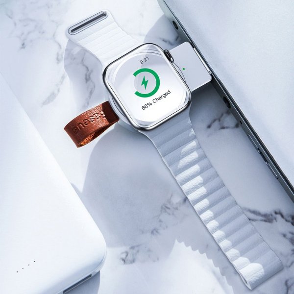 Baseus Apple Watch -laturi BS-IW02 Tytär Valkoinen