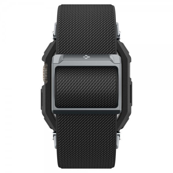 Spigen Apple Watch Ultra 49mm ranneke ja suojakotelo Lite Fit Pro Matte Black