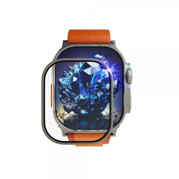 Kiinteä Apple Watch Ultra 49 mm -näytönsuoja Sapphire