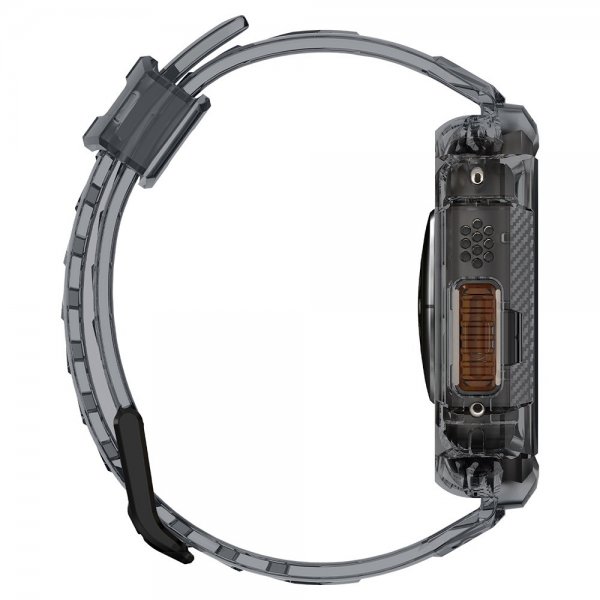 Spigen Apple Watch Ultra 49 mm ranneke ja suojakotelo Rugged Armor Pro Space Crystal