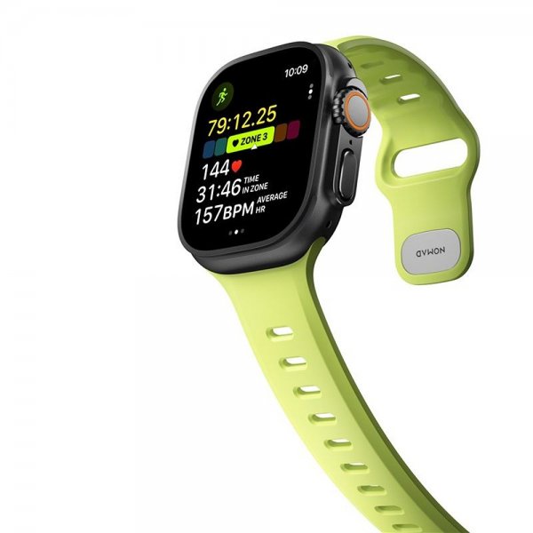 Nomad Apple Watch Ultra 49 mm -ranneke Tempo Band Lumen