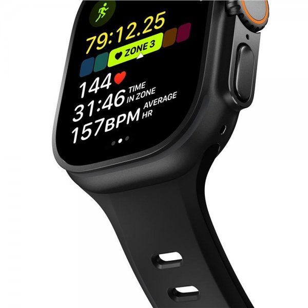 Nomad Apple Watch Ultra 49mm ranneke Tempo Band Musta