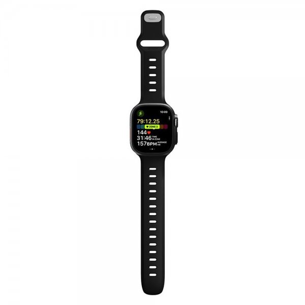 Nomad Apple Watch Ultra 49mm ranneke Tempo Band Musta