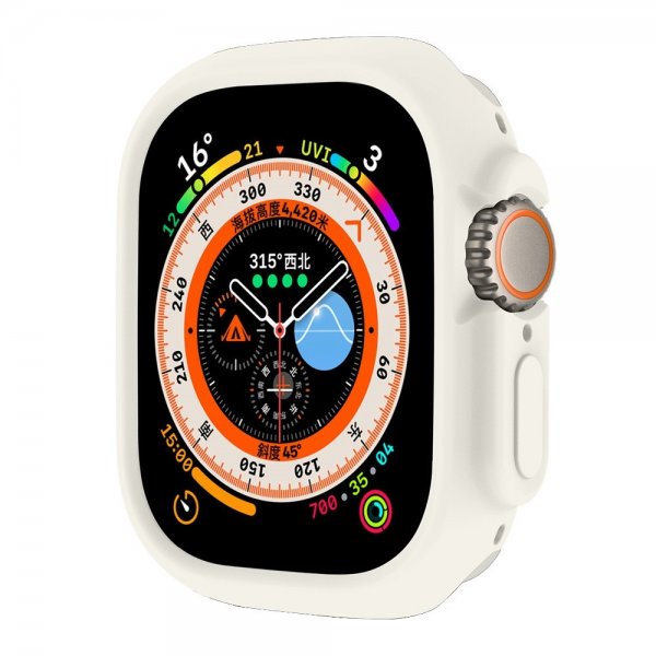 Enkay Apple Watch Ultra 49mm TPU-kuori, beige