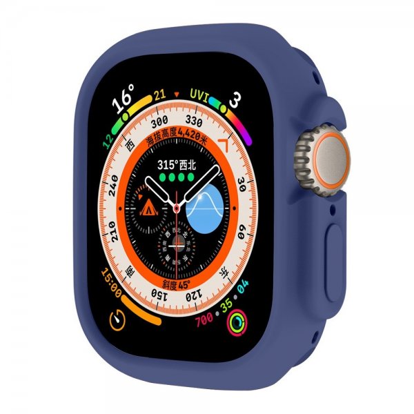 Enkay Apple Watch Ultra 49mm Kuori TPU Tummansininen