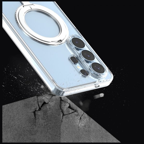 Araree Samsung Galaxy S26 Ultra Duple M Stand -läpinäkyvä kuori