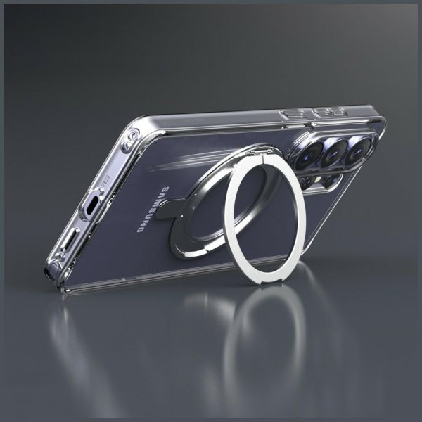 Araree Samsung Galaxy S26 Ultra Duple M Stand -läpinäkyvä kuori