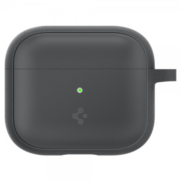 Spigen AirPods 3 -kuoret, Silicone Fit, Charcoal