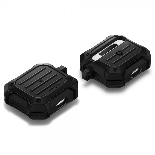 Spigen AirPods 3 -kuori, Tough Armor, musta