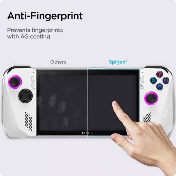 Spigen Asus ROG Ally Näytönsuoja GLAS.tR Slim