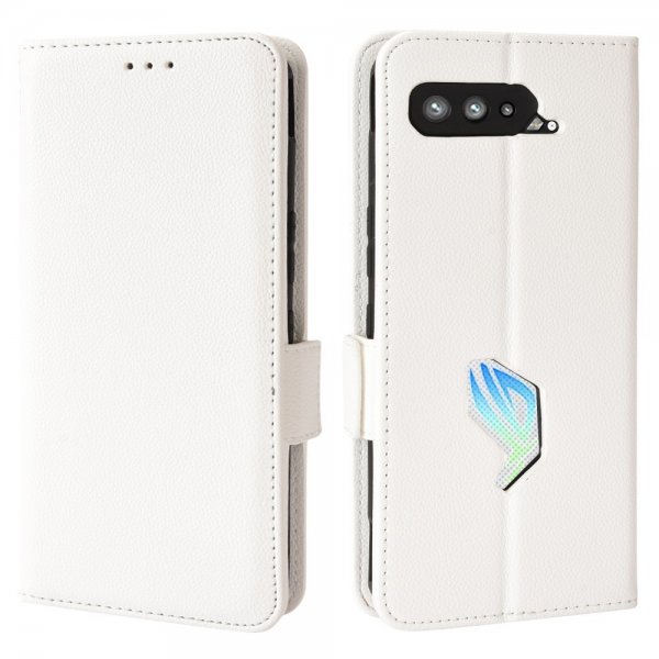 Asus ROG Phone 5 Kotelo Litsi Valkoinen