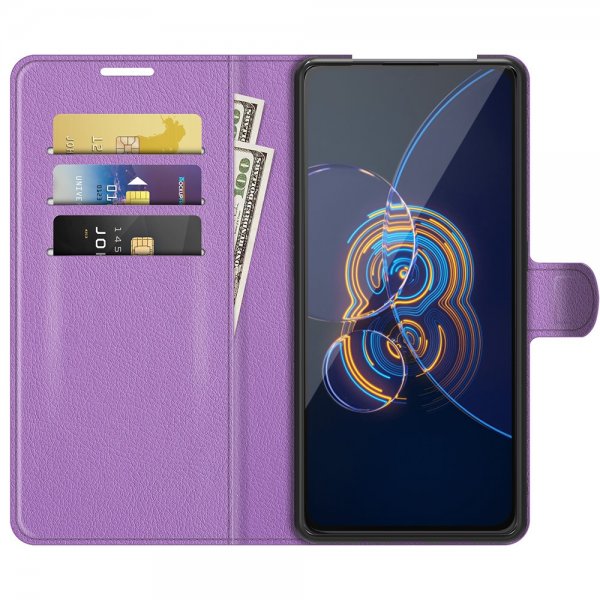 Asus Zenfone 8 Flip -suojakuori litsi-lila