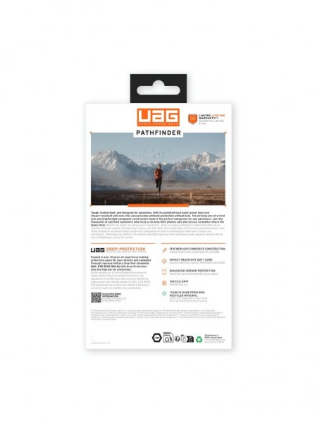 Urban Armor Gear (UAG) Samsung Galaxy S25 Ultra -suojakuori Pathfinder, musta