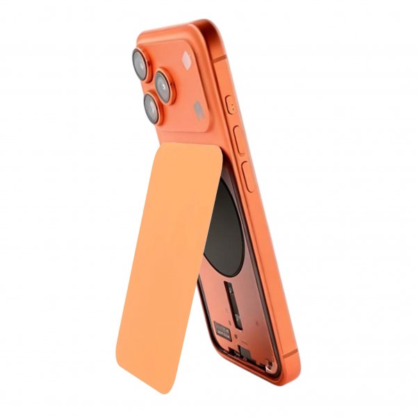 Alkuperäinen lasinen takakansi iPhone 17 Pro Max -puhelimeen - Oranssi